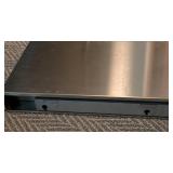 Pair of Stainless Steel Floating Wall Shelves