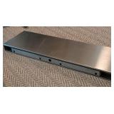 Pair of Stainless Steel Floating Wall Shelves