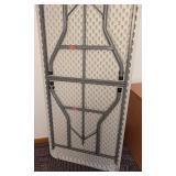 6ft White Folding Table