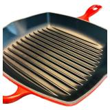 Le Creuset Signatured Enameled Cast Iron Square Grill Pan