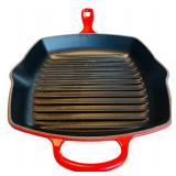 Le Creuset Signatured Enameled Cast Iron Square Grill Pan