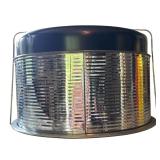 Vintage Metal Cake Carrier and Nostalgia Ketchup & Mustard Dispensers