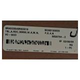 Haworth Office Table with Wood Top and Metal Legs