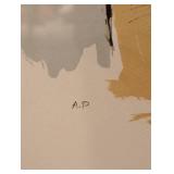 "Cowboy" Large Framed Artist Proof by John Bruce