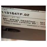 Shermag Mahogany Queen Bed Frame