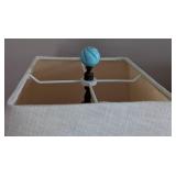 Pair of Vintage Chinese Cong Vase Style Table Lamps