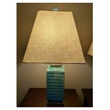 Pair of Vintage Chinese Cong Vase Style Table Lamps