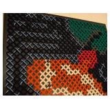 Awesome Pegboard and Yarn Koi Fish Wall Hanging