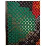 Awesome Pegboard and Yarn Koi Fish Wall Hanging