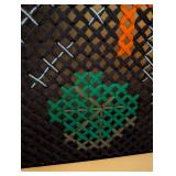 Awesome Pegboard and Yarn Koi Fish Wall Hanging