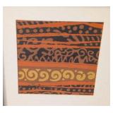 Three Vintage Framed Wallpaper