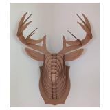 3D Cardboard Cutout Deer Mount