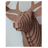 3D Cardboard Cutout Deer Mount