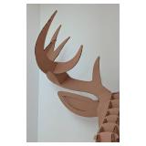 3D Cardboard Cutout Deer Mount