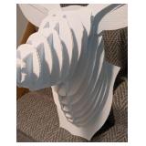 Christmas Themed 3D Cardboard Cutout Deer Mount