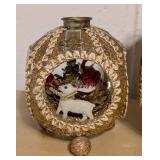 Vintage Christmas Candleholder Dioramas