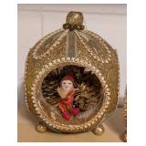 Vintage Christmas Candleholder Dioramas