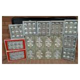 Silver Glass Ball Ornaments