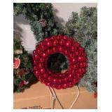 7ft Pre lit Christmas Tree and Wreaths