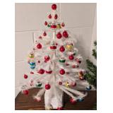 Adorable Pair of Miniature Christmas Trees!