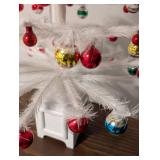 Adorable Pair of Miniature Christmas Trees!