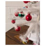 Adorable Pair of Miniature Christmas Trees!