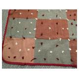 Vintage Patchwork Wool Quilt