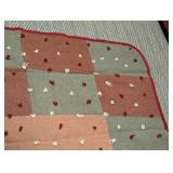 Vintage Patchwork Wool Quilt
