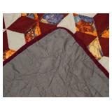 Vintage Diamond Pattern Vintage Quilt