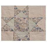 Blue and White Vintage Quilt