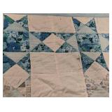 Blue and White Vintage Quilt