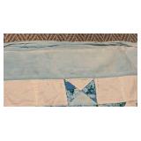 Blue and White Vintage Quilt