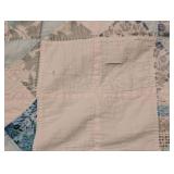 Blue and White Vintage Quilt