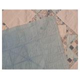 Blue and White Vintage Quilt