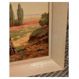 Framed Vintage Landscape Print