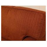 Rust Colored Tweed Sectional by Precedent