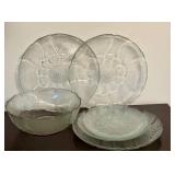 Arcoroc Fleur Clear Glass Torte Kitchenware