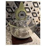 Vintage Sunbeam Vista Mixmaster / Fire-King Ware