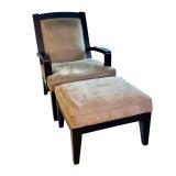 Room and Board Chair and Ottoman