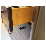 Nadeau Wooden Dresser with Attached Mirror