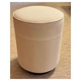 "Puff" Round Ottoman with Fabric Covering