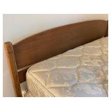 Vintage Wooden Queen Bed Frame