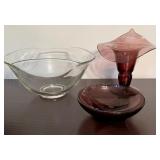 Vintage Clear Bowl 20