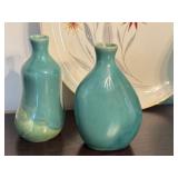 Vintage Mid Century Plate Paired with Coordinating Decor