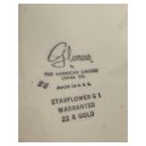 Vintage Mid Century Plate Paired with Coordinating Decor