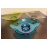 Set of Three Vintage Mid Century Viking Glass Bowls