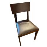 Crate & Barrel Dining Table with 6 Chairs, Extendable