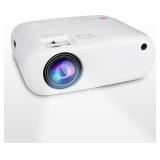 Dartwood Premium 1080P FHD Projector - Portable Home Theater Projector with Built-in Speaker