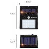 Dartwood 20 LED Solar Spotlight with Motion Sensor - 150 Lumens Weatherproof Spotlight (2-Pack)