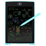 Dartwood LCD Writing Tablet - 8.5 Inch Colorful Electronic Doodle Board and Drawing Pad for Kids (Blue)